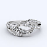 Gold Engagement Ring - 01DS05