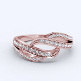 Gold Engagement Ring - 01DS05