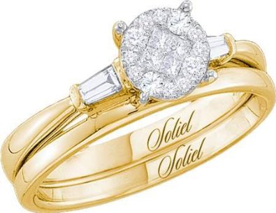 GOLD BRIDAL SET