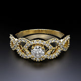 Gold Engagement Ring - 01GG40