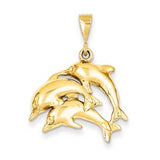 14K Dolphin Charm - 01NN53
