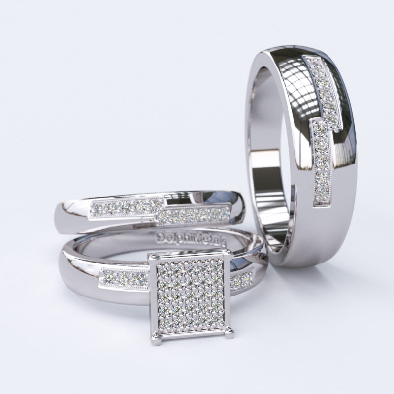 Gold Wedding Set - 01SB11