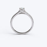 Solitaire Gold Engagement Ring with 0.5ct Diamonds - 01SG01