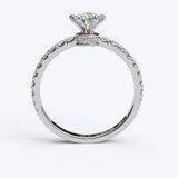 Solitaire Gold Engagement with 0.69ct Brilliant Cut Diamond - 01SG06