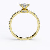 Solitaire Gold Engagement with 0.69ct Brilliant Cut Diamond - 01SG06