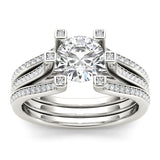 1.72ct Brilliant Diamond Gold Engagement Ring  - 01US01