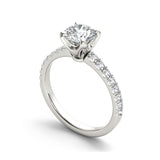 1.23ct Brilliant Diamond Solitaire Gold Engagement Ring  - 01US03