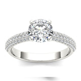 1.38ct Brilliant Cut Diamond Solitaire Gold Engagement Ring  - 01US12