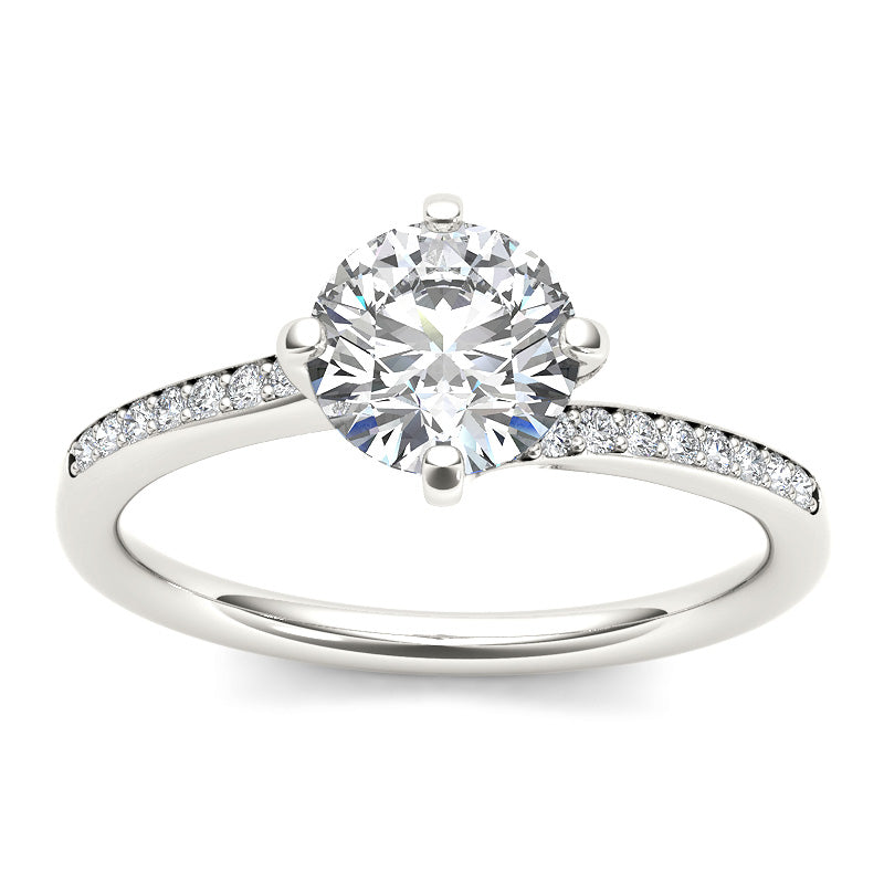 1.15ct Brilliant Cut Diamond  Gold Engagement Ring  - 01US14