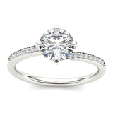 1.15ct Brilliant Cut Diamond  Gold Engagement Ring  - 01US14