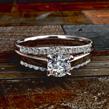 0.53ct Brilliant Cut Diamond Gold Engagement Ring - 01US20