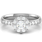 0.62ct Brilliant Cut Diamond Gold Engagement Ring - 01US22