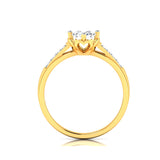 0.67ct Brilliant Diamond Gold Engagement Ring - 01US32