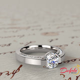 1.82ct Brilliant Cut Tension Engagement Ring - 01US84