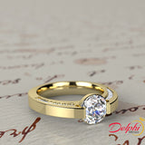 1.82ct Brilliant Cut Tension Engagement Ring - 01US84