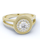 Gold Engagement Ring - 01VR02