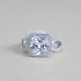 Sterling Silver Engagement Ring - 02AS76