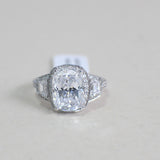 Sterling Silver Engagement Ring - 02AS78