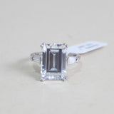 Sterling Silver Engagement Ring - 02AS79