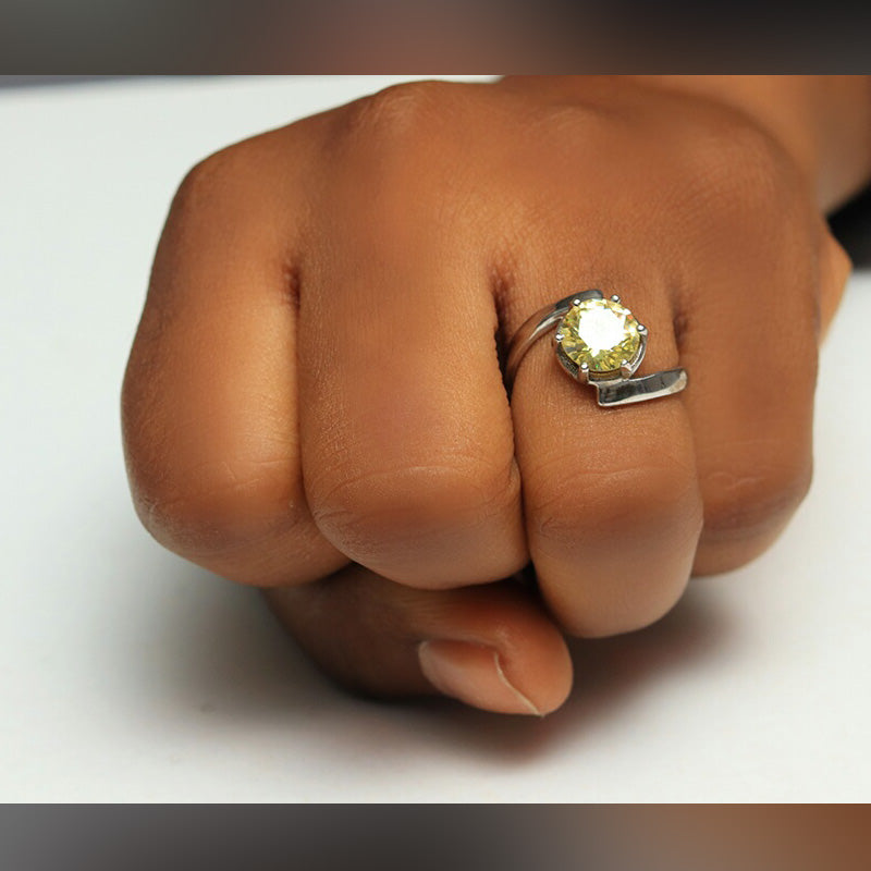 Sterling Silver Engagement Ring - 02AS96