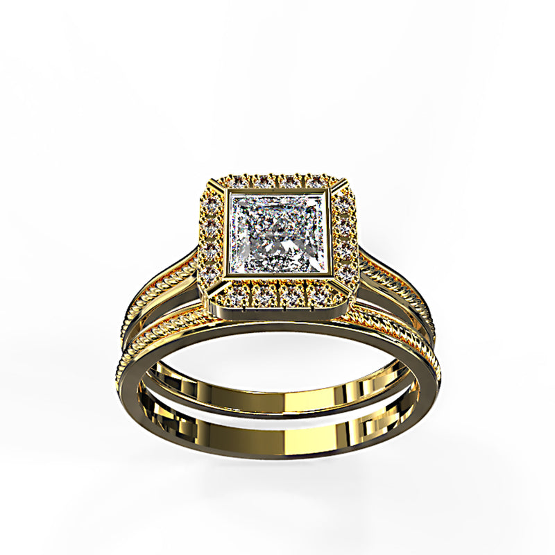 Zara Collection - Gold Bridal Set - 02BS03