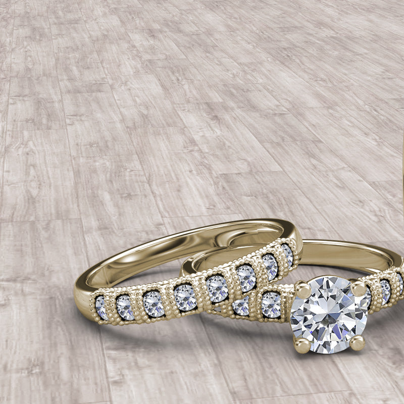 Zara Collection - Gold Bridal Set - 02BS08