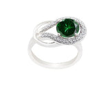 Emerald Engagement Ring