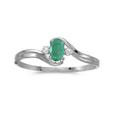 Emerald Engagement Ring
