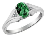 Emerald Engagement Ring