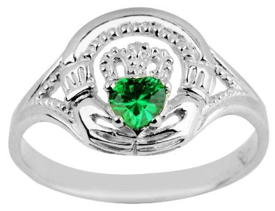Emerald Engagement Ring