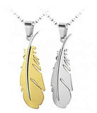 Couple's Feather Necklace - 02NN38