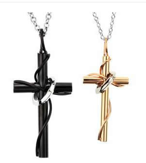 Couple Cross Necklace - 02NN40
