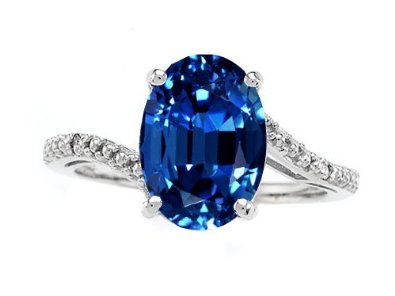 Sapphire and Diamond Ring