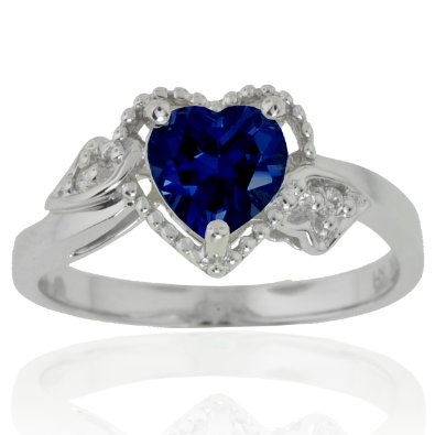 Sapphire Engagement Ring