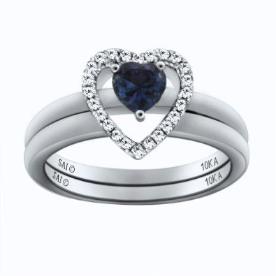 Sapphire Engagement/Bridal Ring