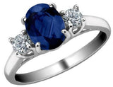 Sapphire Engagement Ring