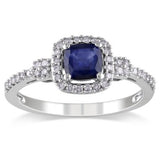 Sapphire Engagement Ring
