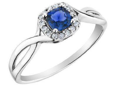 Sapphire Engagement Ring
