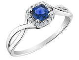 Sapphire Engagement Ring
