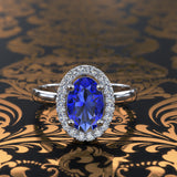 Sapphire Engagement Ring - 02SH25