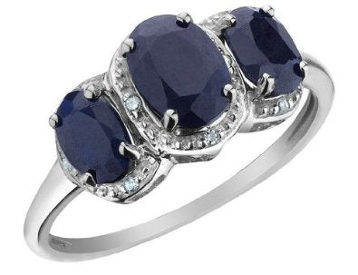 Sapphire Engagement Ring