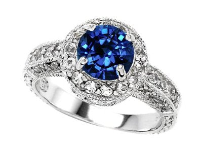 Sapphire Engagement Ring