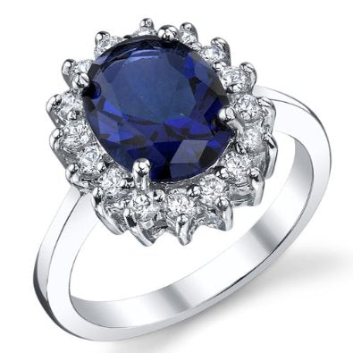 Sapphire Engagement Ring
