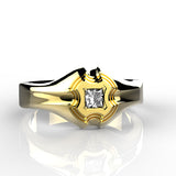 Gold X-Ring - 02TT16