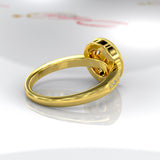 Gold Engagement Ring - 02TT48