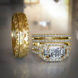 Complete Trio Wedding Set - 02TX26