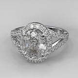Gold Engagement ring  - 02TX29