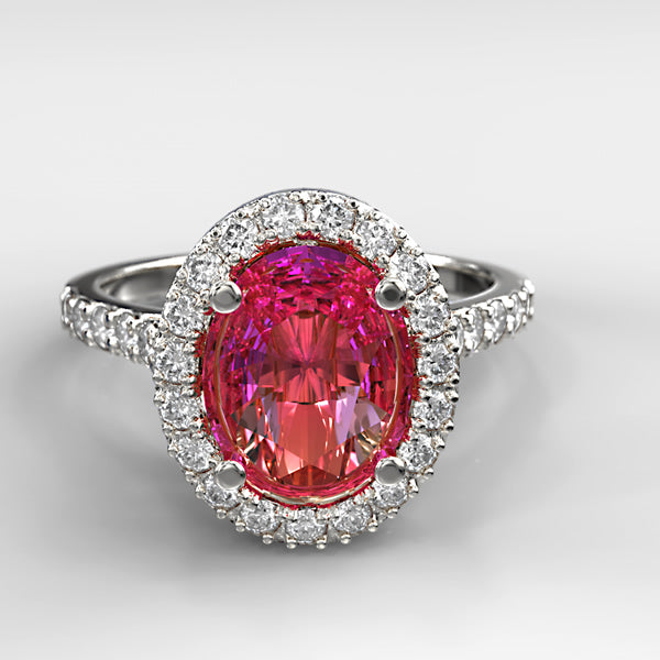 Gold Engagement Ring - 02TX30
