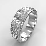 Grooms Gold Wedding Band - 02TX34