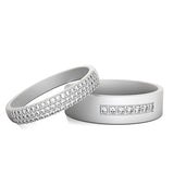 White Gold Wedding Bands - 02TX43